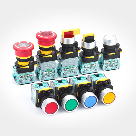 latching momentary push button switches