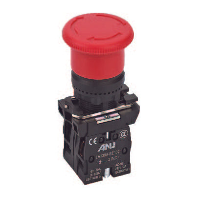 Emergency Stop Button Red 1NC