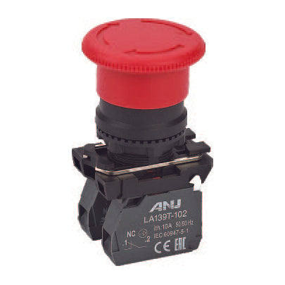 Emergency Stop Button Red 1NC