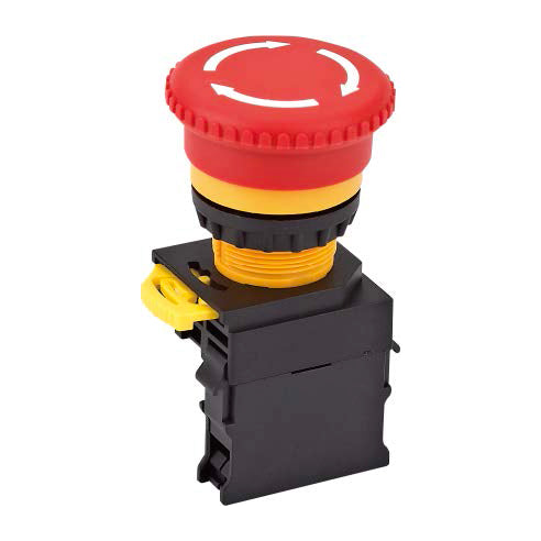 Emergency Stop Button Red 1NC