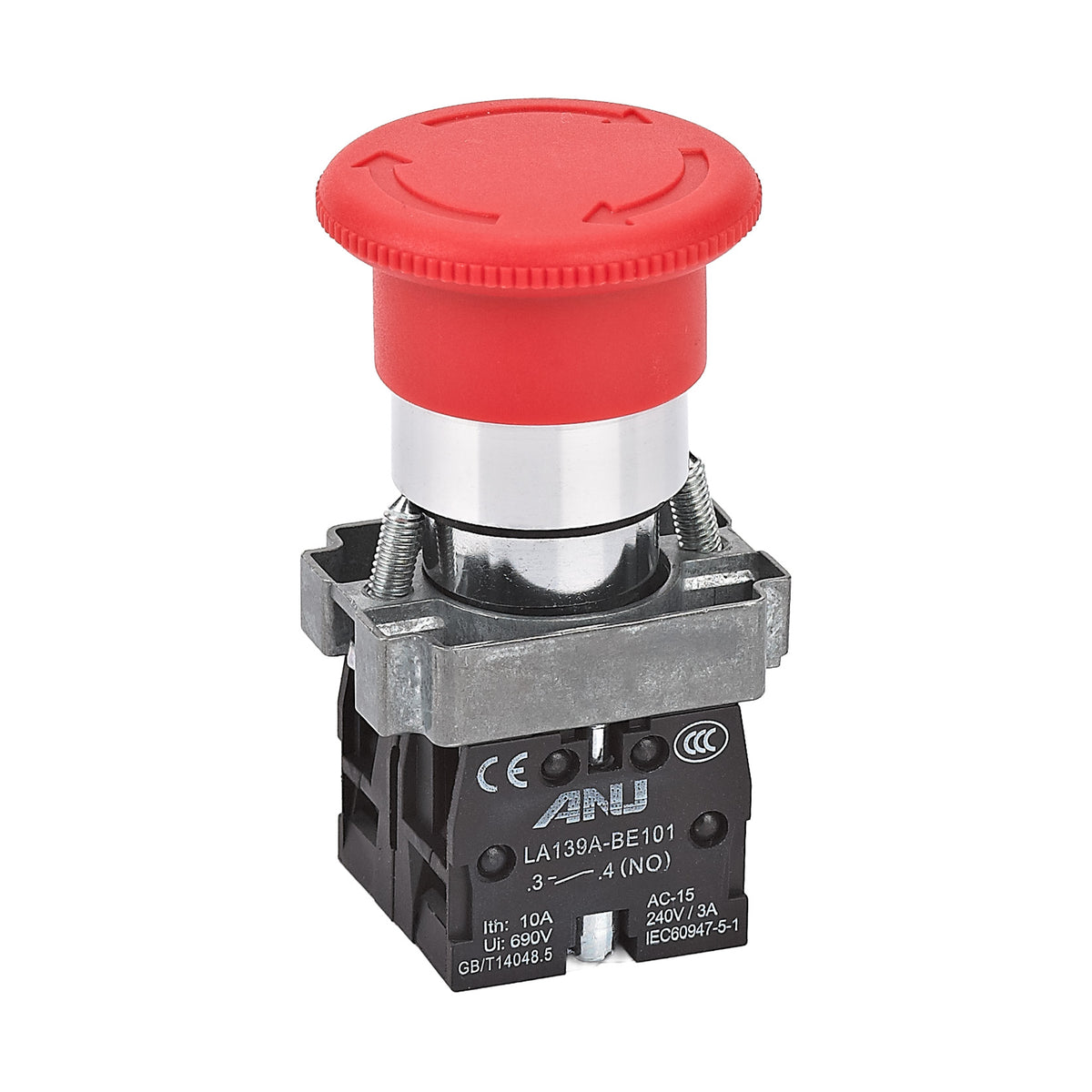 Emergency Stop Button Red 1NC