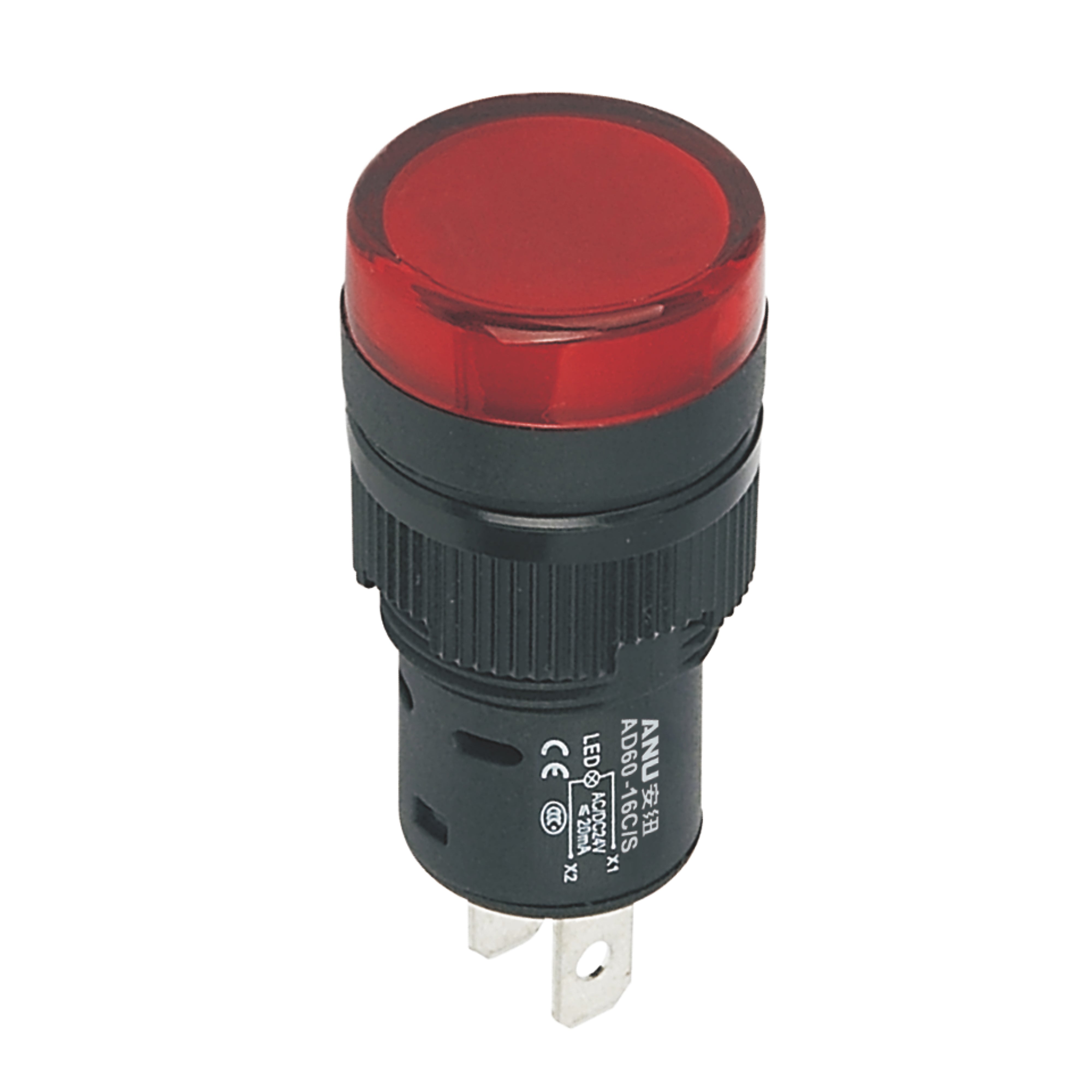 16mm Indicator Light Red Soldering Pin