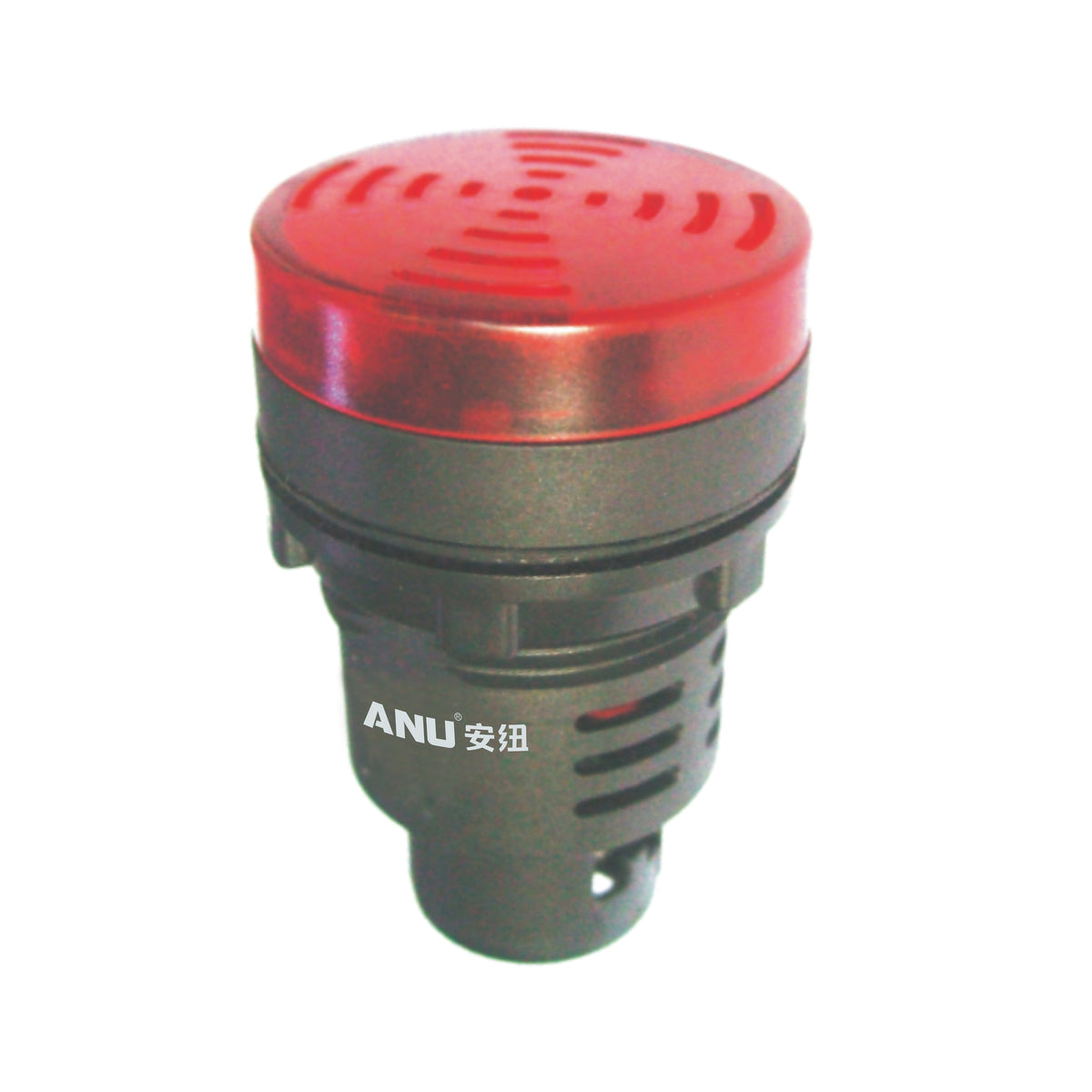 30mm Buzzer with Flashing Black Shell Short Version Red
